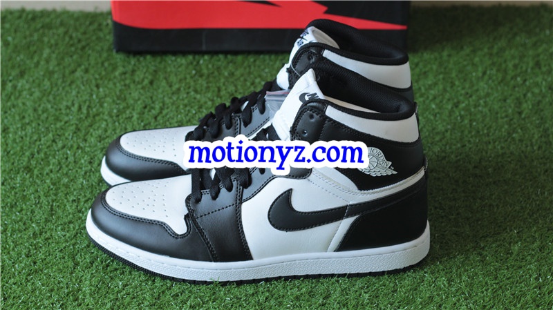 Authentic Air Jordan I OG High Black White